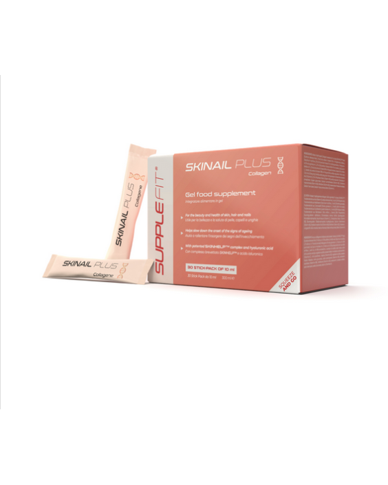 SKINAIL PLUS -Complément alimentaire en gel pour la peau, les cheveux et les ongles - 300 ml